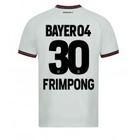 Bayer Leverkusen Jeremie Frimpong #30 Gostujuci Dres 2023-24 Kratak Rukav